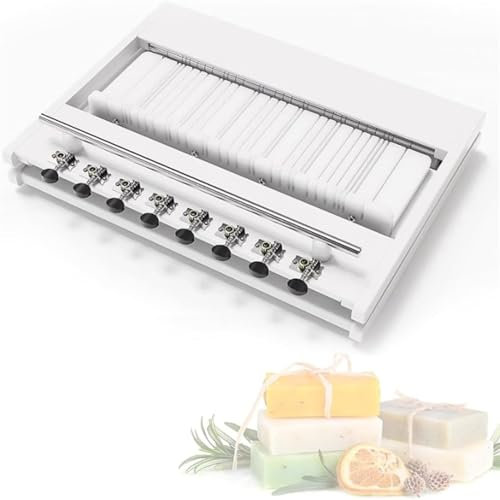Multi-Wire Soap Cutter Machine for Handmade Soap, Cheese, Butter, Cake, and Bread - Precision Cutting Tool for DIY Enthusiasts