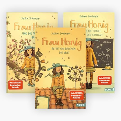 Die Frau Honig-Reihe in 3 Bänden + 1 exklusives Postkartenset