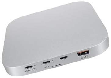 Veloce Velocità Solida Cassa Del Recinzione Del Disco Per Piccolo Computer Con USB Host E Più Dispositivo di Ricarica Alluminio USB C Hub