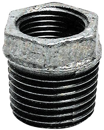Sanitop-Wingenroth, malleable cast Iron Reducer Number 241, with Internal Thread, Silver, 13187 2