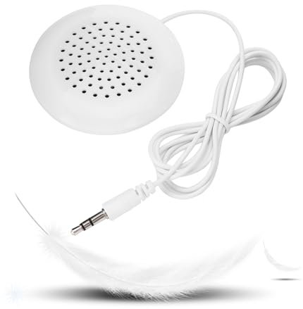 Garsent Altoparlante Mini 3.5mm, Mini Altoparlante, Altoparlante Portatile da 3,5 mm con Altoparlante Stereo HiFi per MP3, MP4, Lettore CD, Telefono Cellulare e Altro