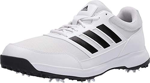 adidas Herren Tech Response 2.0 Golf Shoes Golfschuh, Weiss/opulenter Garten, 43 1/3 EU