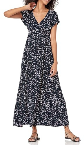 Amazon Essentials Robe Longue cintrée (Disponible en Grande Taille) Femme