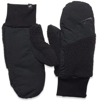 Nike W Mitten Sherpa Damen Fäustlinge in der Farbe Black/Black/dk Smoke Grey/dk Smoke Grey, Größe: M/L, N.100.4359.081.ML