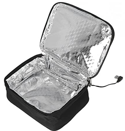 Forno Portatile, Mini Scaldavivande USB, Contenitore per il Pranzo Riscaldato A Microonde per Riscaldare i Pasti in Auto, Camion, Viaggi, Campeggio, Lavoro D'ufficio 5 V 2 A,