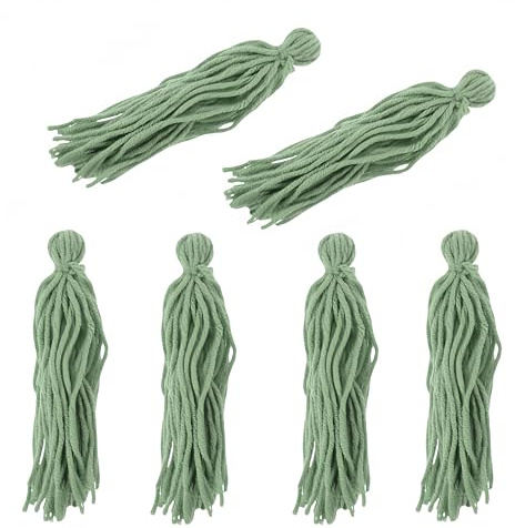 CAASFOOY 6 Pezzi Aquarium per Depositione Uova Mop Pesci Angeli - Forniture e Decorazioni Verdi