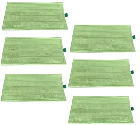 HSIFSKK 6-teiliges Wischtuch, Kompatibel Mit Vorwerk, Kobold SP600 MF600, Staubsauger-Ersatzteilzubehör, Waschbares Nass- Und Trocken-Wischpad, Staubsaugerteile
