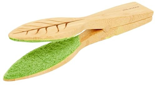 Pinze per la pulizia delle piante, pinze creative per la pulizia delle piante in legno, spazzola per la pulizia con manico in legno e lanugine, forniture per la pulizia delle piante per interni ed
