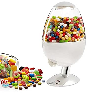 Food Storage Containers Dispenser Automatic Candy Dispenser Motion Activated Snack Dispenser Machine for Desk