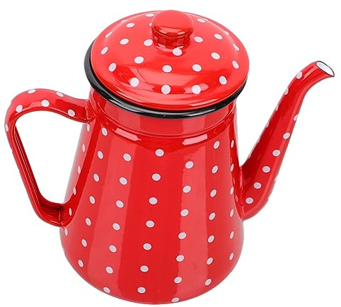 Veemoon Bouilloire Émaillée Pour Eau Froide Et Lait Résistance Haute Température Design Moderne Pour Cuisine Et Service Thé Familial