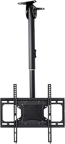 Supporto Tv A Soffitto, Altezza Regolabile, Inclinazione Telescopica E Girevole, Adatto Alla Maggior Parte Dei Televisori Lcd Led Da 26-65 Pollici Fino A 132 Libbre/60 Kg, Supporto Tv Vesa Massimo 40