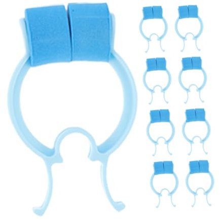 Ipetboom 5pezzi Clip Nasali per del Naso e Strumento per Esercizi Respirazione e Modellamento Nasale per Emergenze e Allenamento Polmonare