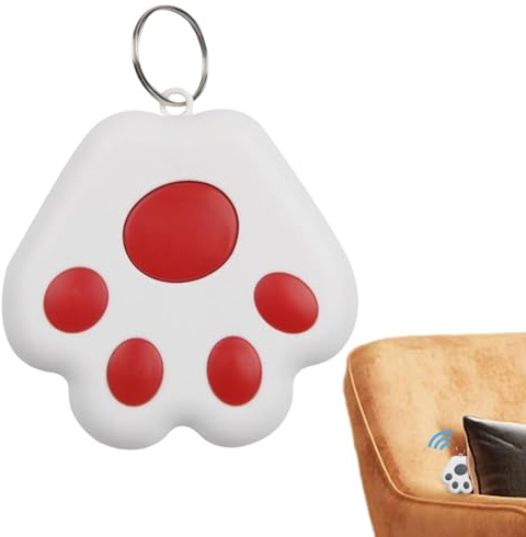 GPS-hundspårare - Mini GPS för hundar med kattkloform - Smart Pet Tracker Taggar, nyckelsökare, positionering i realtid förlorade föremål, hundar, plånböcker