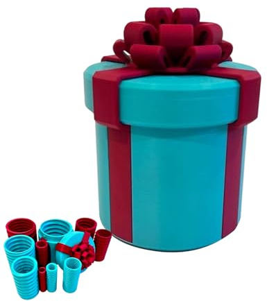 Nervige Geschenkbox mit Ineinandergreifenden Schrauben - Geldrätselbox für Bargeldgeschenke - Geldrätselbox für Bargeldgeschenke - Lustiges Scherzgeschenk für Geburtstag, Weihnachten, Abschlussfeier