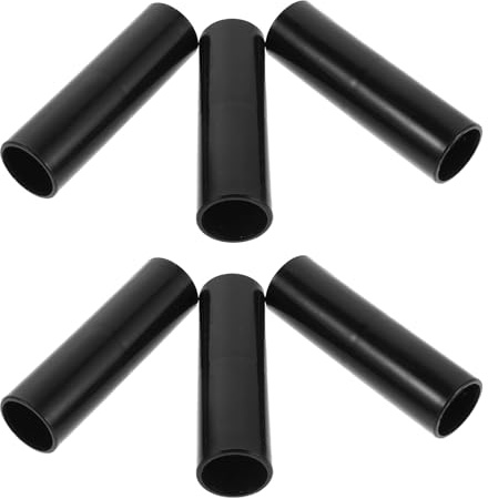 Alipis 6 Stück Zeltstangenverbinder 19mm aus Robustem Kunststoff Schwarzes Zeltzubehör für Outdoor Camping Universelle Ersatzteile für Zeltstangen und Pavillonrahmen