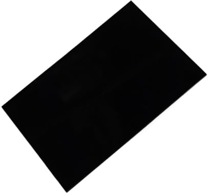 Placa de fibra de vidrio, Tablero de epóxido que no corta ninguna hoja la fibra vidrio las grietas, negro for estructuras construcción(150MMX100MMX0.3MM)