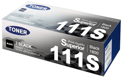 KEENKLE 2er-Pack MLT-D111S Toner Schwarz Kompatibel für Samsung MLT D111S für Samsung Xpress M2070w M2070 M2026w M2026 M2070fw M2020 M2020w M2022w