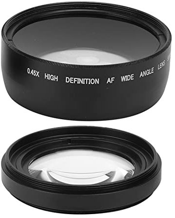 Obiettivo Macro Grandangolare Avanzato da 58 Mm 0,45X, Adatto a Tutti gli Obiettivi della Fotocamera da 58 Mm, Ingrandisci lo Scenario, Evidenzia i Dettagli del Prodotto