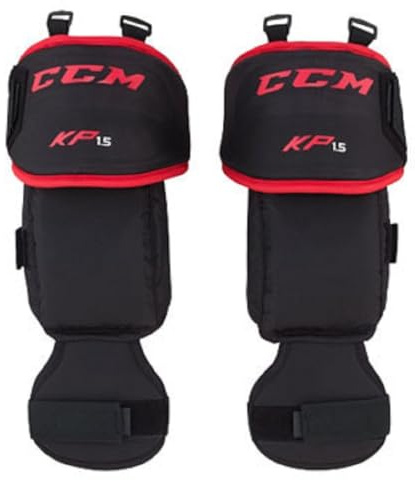 CCM KP 1.5 Knieschützer Junior, Größe:Junior;Farbe:schwarz