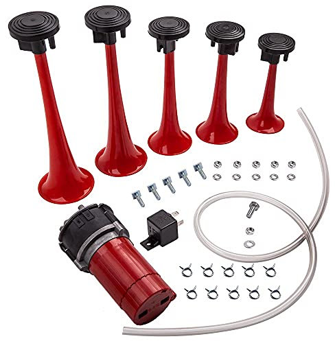 12V Air Horn with Compressor Trumpet Dixie Musical Horn of Hazzard - Dukes of Hazzard