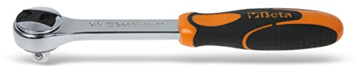 BETA 910/55K - Cricchetto reversibile con attacco quadro maschio 3/8 cromato