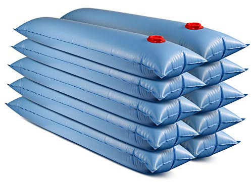 Wassersack 10er Set gerade 1,22 m Beschwerungssack für Abdeckplane Winter