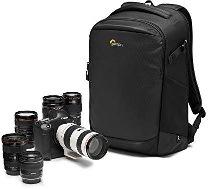Lowepro Flipside BP 400 AW III Mochila para Cámara Sin Espejo y DSLR - negro - acceso posterior - acceso lateral - Divisores Ajustables - para Cámaras como Sony α7 - LP37352-PWW