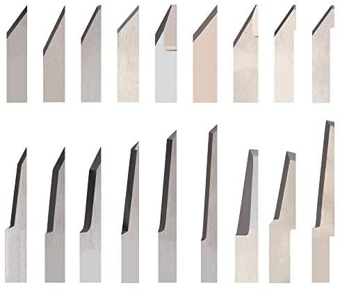 Z Blade Tungsten Carbide Oscillating Grooving Knife Cutter Blades for CNC Vibrating Leather Cutting Tools Z16 Z21 Z51 Z61 Z71(Z23)