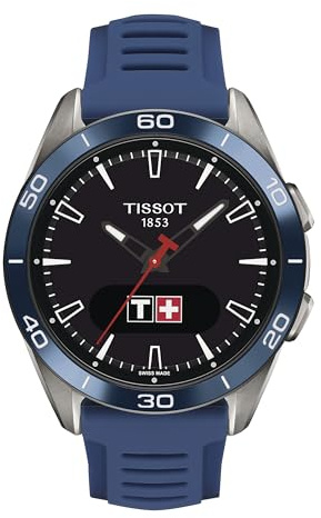 Tissot Herren Analog Digital Quarz Armbanduhr T-Touch Connect Sport Swiss Made
