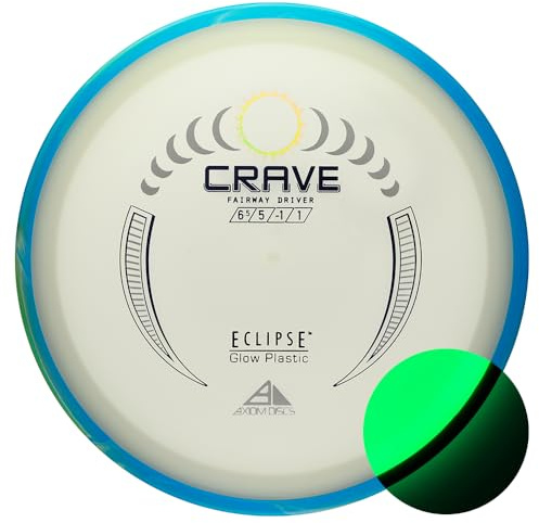 Axiom Discs Eclipse Glow 2.0 Crave Disc Golf Fairway Driver (Farben können variieren)