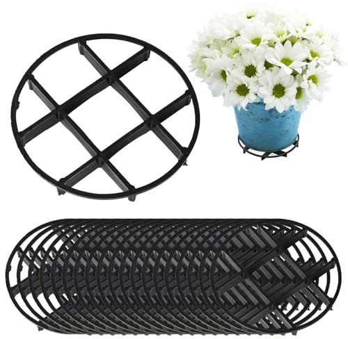 20 Stück Pflanzen-Untersetzer, Drainage-Rack, Ständer, Blumentopf, Ebene Füße, Aufzugs-Stützhalter, Outdoor-Pflanzenständer für Terrasse, Blumentopf-Prävention, Blumentopf-Drainage,(XL)