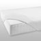 Lenzuola Matrimoniali con Angoli 180x200 cm Bianco in per Letto King Size con Materasso fino a 25cm Tessuto Anti-Acaro e Ipoallergenico di Alta Qualità Lavabile in Lavatrice