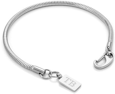 twobrothers Bracelet homme chaîne fine cordes tressées en acier inoxydable 316L 0,4 cm de large Bracelet argenté, Acier inoxydable