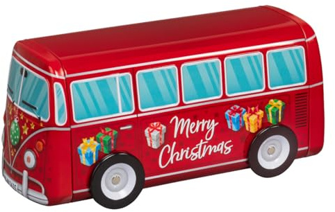 Wicklein Nürnberger Lebkuchen in Merry Christmas Bus Dose 300g