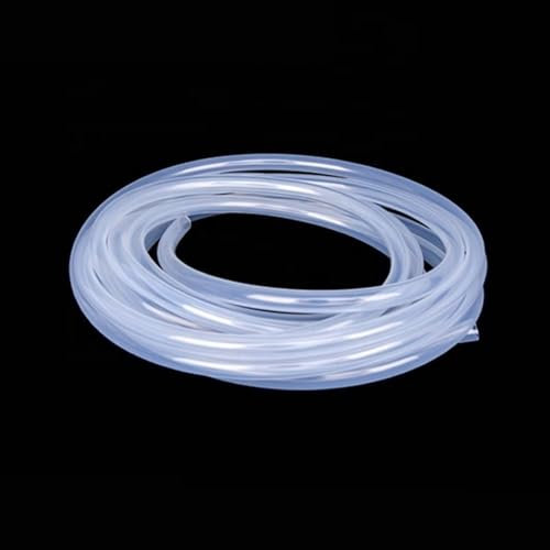 Glattwandiger Silikonschlauch, 5 m flexibles Gummirohr, Innendurchmesser 0,5 1 2 3 4 5 6 7 8 9 10 mm, Flüssigsilikonschlauch for Entleeren der Pumpe(13mm x 10mm)