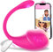 Vibratore Donna Bluetooth con uovo Vibrante Telecomandato, Sex Toys Vibratori Stimolatore Clitorideo Femminile Portatili Bullet G-Spot, APP Vibratore per Donna per Mutandine Vibranti Toys