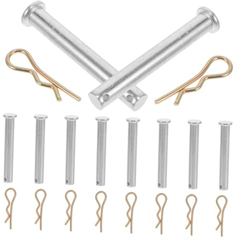 LIFKICH 10 Stück Gerüstkupplungsnadeln Mit Clip Gerüstbefestigungsstift Sicherungsstift Für Gerüstzubehör 7.20 X 1.80 X 1.80 Cm Zur Fixierung Von Gerüstteilen Auf Baustellen