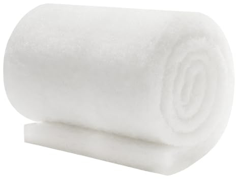 kurkip Eponge filtrante pour Aquarium, Filtre Aquarium, 1 m x 20 cm de Tampon filtrant pour Aquarium, Aquarium Filtre Mousse Bio Filtre éponge Tampon