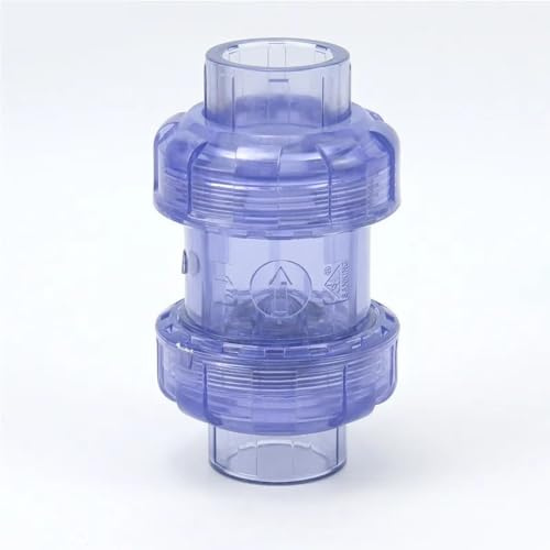 Clapet anti-retour à battant en PVC for tuyaux soudés au solvant, clapet UPVC for conduites d'eau, aquariums et jardins, diamètre intérieur 20-63 mm (diamètre 63 mm)(Inner Diameter 40Mm)