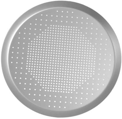 Mipcase Teglia Pizza Microforata in Lega di Alluminio Professionale Leggera e Resistente per Forno Facilità di Pulizia e Uso Duraturo