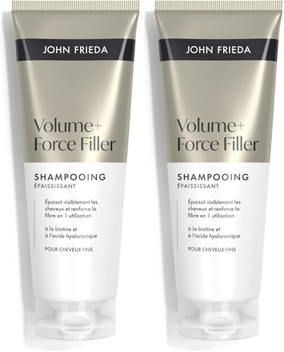 Volume + Force Filler Shampooing Epaississant 250ml (Lot de 2)