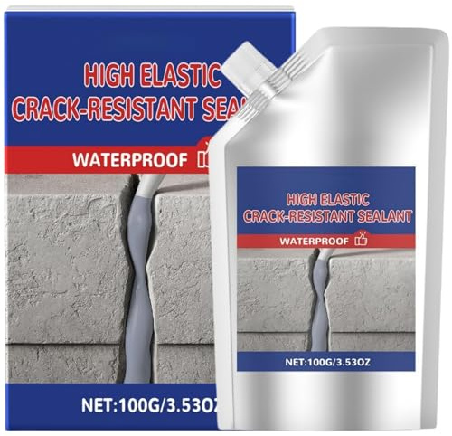 Heavy-Duty Concrete Crack Repair Adhesive,Fast-Drying Concrete Sealer & Waterproof Sealant Outdoor,Brick Filler and Cement Filler for Co/ncrete Repair,Weather-Resistant Co/ncrete Fi/ller and Glue