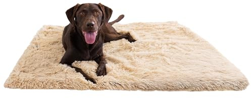 Best Friends by Sheri Calming Shag Hundedecke, Taupe, 101,6 x 127 cm
