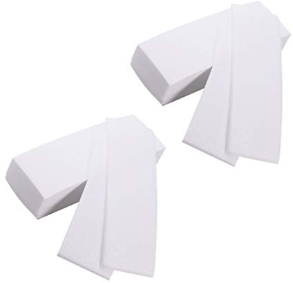 Lurrose Professionelles Vlieswachspapier zur Haarentfernung 3 Packungen mit Je 300 Stück Hautfreundliches und Flexibles Enthaarungspapier für Gesicht und Körper