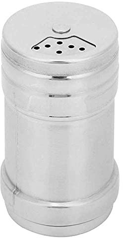 Boîtes à Épices, Pot Epice Bocaux à Épices en Acier Inoxydable Sucre Shaker à Épices Bouteille à Assaisonnement pour Épices, Condiments, Salière et Poivrière (Deux Tailles)(M)