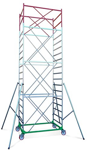 Trabattello Profesional h. Trabajo 8,30 m completo con plataforma de trampilla | Modelo METAL 5