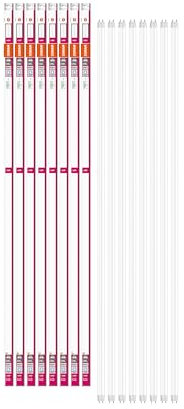 OSRAM LED Röhre Substitube Pure mit G13 Sockel, Länge: 1.5 Meter, Tageslichtweiß (6500K), 18.3W, Ersatz für klassische 58W-Leuchtstoffröhren, 8er-Pack