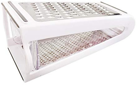 Légumes de râpe Parmesan Slicer SHRREDER for CHABAGE Cutter Multi Acier Inoxydable avec CONTENEUR Cuisine Accessoires (Color : White One)