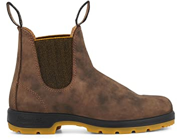 Blundstone 1944 Echtleder Braun Stiefel Chelsea Design Gepolstert