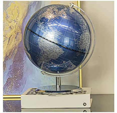 The Most Practical Globe Large Hd World Globes Light Luxury High-end World Globe with Stand for Home, Office Classroom Geographic World Globe Inspiring Puzzle Gifts